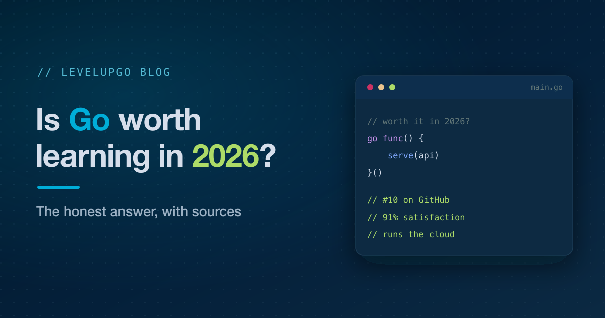 Is Go Worth Learning in 2026?